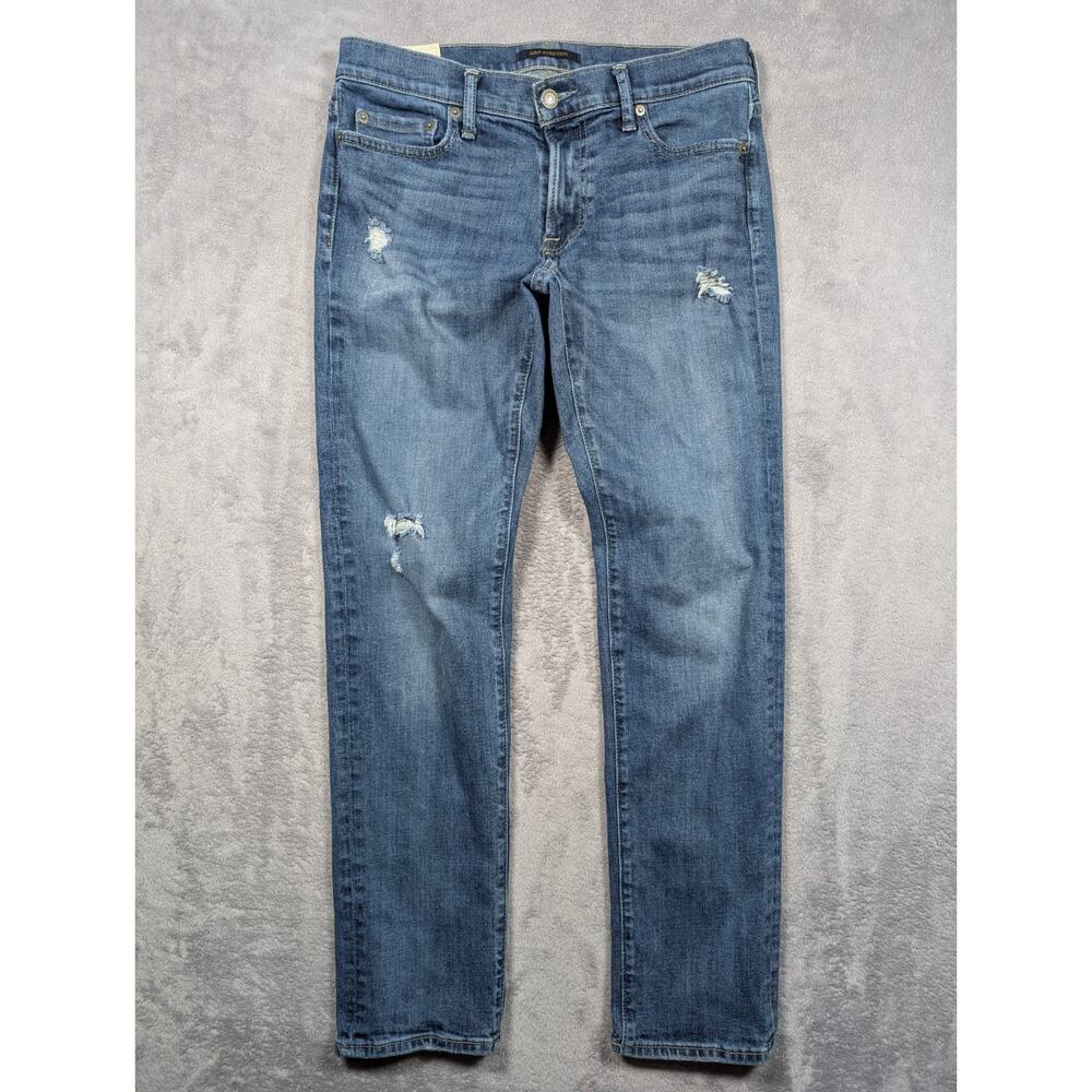Abercrombie & Fitch Stretch Skinny Jeans Mens 30x30 Distressed Streetwear Casual